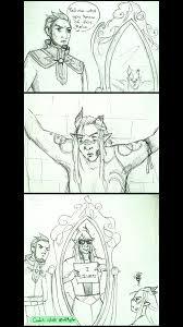 So I Theorize That At Some Point Prior To The Current Tdp Timeline The Elves Didn T Quite Get Along For Som Funny Cartoon Movies Dragon Princess Funny Cartoon