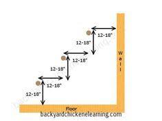 What Size Roost Should Be Used For Your Chickens Chicken Roost Chicken Coop Chicken Perches