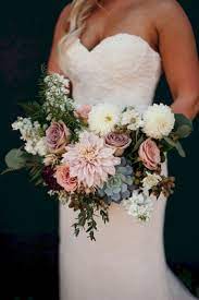 September wedding flowers fall wedding flowers autumn wedding floral wedding green wedding wedding boquette wedding blush beautiful boho wedding flowers. Beautiful Dusty Blue Bouquet 20 September Wedding Colors Mauve Wedding Blue Bouquet