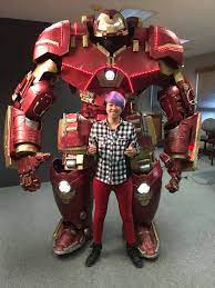 She is taller than thor and hercules and the thing. This 9 Foot Fan Made Hulkbuster Armor Will Blow Your Mind Sideshow Collectibles