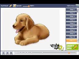 How to draw a golden retriever puppy golden retriever pictures are. How To Draw A Golden Retriever Puppy Youtube
