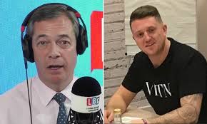 Nigel farage announced that he would be stepping away from electoral politics and standing down as the leader of the reform uk party. Nigel Farage Quits Ukip In Protest Over Tommy Robinson Daily Mail Online