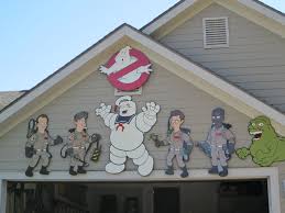 Halloween Plywood Cutouts Yard Art Featuring The Ghostbusters Halloween Yard Decorations Halloween Yard Art Halloween Fun