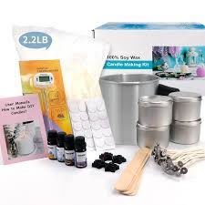 And you won't find better prices anywhere. Amazon Com Candle Making Kit Easy To Make Colored Candle Soy Wax Kit Include Wax Rich Scents Dyes Wicks Tins More Industrial Scientific