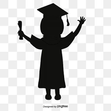 Download Students Silhouette Graduation Season Silhouette Vector Graduation Vector Graduation Png And Vector With Transparent Background For Free Download Silhouette Vector Graphic Design Background Templates Graduation Girl