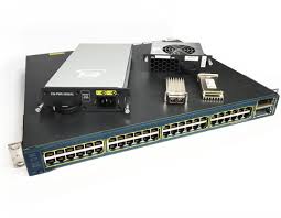 Cisco Catalyst 3560e 48td Gigabit Switch 48 Port 2x X2 10gb Sr 1x Pws 1x Fan Gigabit Switch Cisco Port
