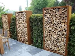 Diy Outdoor Brennholz Rack Ideen Altbau Diy Firewood Ideas Outdoor Rack Altbau Brennholz Firewood Dekorative Gartenzaune Brennholzregal Land Zaun