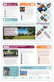 Want To Know About The Training Opportunities The Virginia Tech Office Of Emergency Management Offers Chec Emergency Management Emergency Preparation Brochure