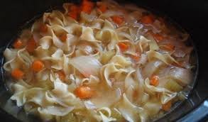 Classic chicken noodle soup made with big pieces of chicken meat with no antibiotics, chunks of quality vegetables and enriched egg noodles. Crockpot Chicken Noodle Soup Yummymummyclub Ca