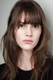 Anthony Vaccarello Fall 2015 Ready To Wear Fashion Show Long Hair With Bangs Cute Hairstyles For Short Hair Hair Inspo Color
