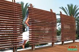 Dubai 180 X 180 Cm Jalousie Eukalyptus Prestige Holzzaun Zaun Sichtschutz Lamellen