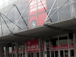 Indoor arena in antwerp, belgium. Sportpaleis Antwerpen Antwerpen