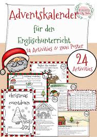 Adventskalender Englisch Fur Den Englischunterricht 24 Activities About Christmas Unterrichtsmaterial In Den Fachern Englisch Fachubergreifendes Englischunterricht Adventkalender Unterrichtsmaterial