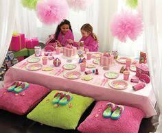 Birthday Party Theme Ideas For 6 Year Old Spa Party For 6 Year Old Google Search Spa Sleepover Party Spa Party Sleepover Party