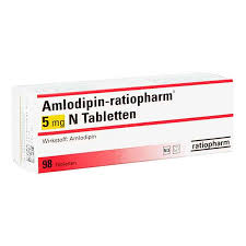 Amlodipin Ratiopharm 5mg N 98 Stk Gunstig Bei Apo Com