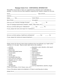 Create an outstanding customer service experience right from the start with a client intake form template from formsite. Massage Intake Form Fill And Sign Printable Template Online Us Legal Forms
