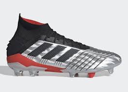 Adidas Predator 19 1 Fg 302 Redirect Silver Met Core Black Hi Res Red Adidasfootball Footballboots Adidassoccer In 2020 Adidas Predator Football Boots Adidas