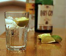 (mining) a box or bucket in which coal or ore is sent up a shaft. Gin And Tonic Wikipedia