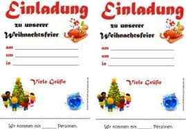 Malvorlagen Ausmalbilder Einladung Weihnachtsfeier Bunte Einladungen Fur Weihnachten