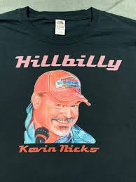 Hillbilly Kevin Nicks Stand Up Comedy On Stage Tour 2 Sided Large Shirt  Country