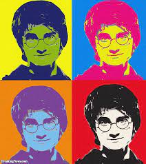 Harry Potter By Andy Warhol