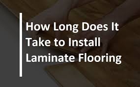 We also recommend to cover all the furniture with the polyethylene film. How Long Does It Take To Install Laminate Flooring