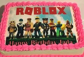 Girls Love Games Too Roblox Cakes For Girls Because My Daughter Has A Roblox Party At The Skating Palace Roblox Cake Roblox Birthday Cake Kids Party Treats