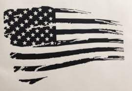 Taking the traditional black on a white tattoo, and changing it up to white on black, an inverted design is the reverse of the standard image. Tattered American Flag Black And White Rustic American Black Flag Phoenixtattoocalf Ru American Flag Tattoo Black And White Flag Flag Tattoo