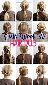Easy Hairstyle Girls Girls Easy Hairstyle Cute Hairstyle Girls Quick Hairstyle For Girls Cute Easy Hair Dos Easy Hairstyles For Kids Girls Hairstyles Easy