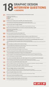 18 Essential Graphic Design Interview Questions With Answers We Love It But Graphic Design Interview Graphic Design Careers Learning Graphic Design