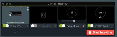 Techsmith Camtasia During Recording