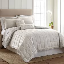 Light Grey Linen Bedding Collection