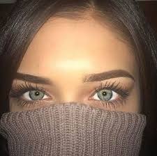 Eyes Eyebrows And Green Image Aesthetic Eyes Natural Eye Makeup Eyeshadow For Blue Eyes