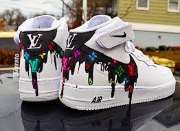Nike air force ones mid/high customization diy, on feet and more! Top 10 Nike Air Force 1 Custom Kicks Wassupkicks Part 3 Custom Shoes Diy Nike Shoes Air Force Cute Nike Shoes