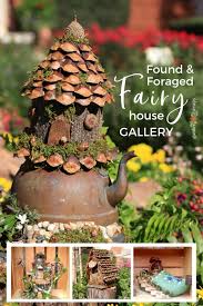 In this tutorial i show you how i made a medium sized fairy log house using a coffee jar step 2: Whimsical Foraged Fairy Houses You Would Think Were Actually Made By Fairies Garden Therapy