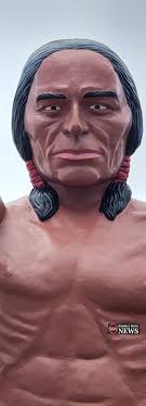 Cross Plains Landmark Muffler Man Gets a Makeover