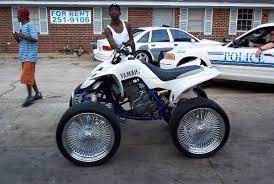 Only Seen In Da Hood Yamaha Raptor 700 Ghetto Vehicles