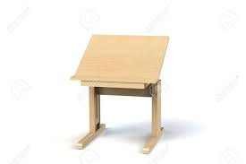 The chair can be lifted from 11.8'' to 17.72'' off the floor and the desktop can be raised from 21.26'' to 29.92''. Children S Small Wooden Table School Desk With Adjustable Height On A White Background Isolated Render 3d Model Stock Photo Picture And Royalty Free Image Image 105624233