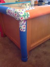 You could, for example, baby proof coffee tables and take more measures in baby proofing bookshelves, stairs, doorways and so on. Baby Proofing With Pool Noodles Duck Tape And A Few Zip Ties Total Cost For Coffee Table 18 Baby Proofing Cool Baby Stuff Baby Gifts