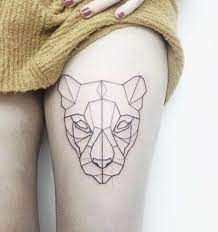 41 Trendy Tattoo Geometric Small Life Lioness Tattoo Jaguar Tattoo Geometric Tattoo
