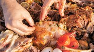 Broil over large charcoal pit until brown. Eating Camel Meat In Dubai The Whole Camel Platter The Food Ranger