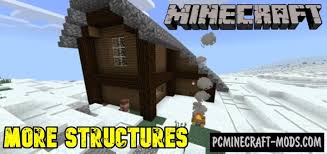 Be the first to get your minecraft house building guide and share it with your friends. More Structures Addon For Minecraft Pe 1 18 1 17 Ios Android Pc Java Mods