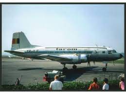 Introdus in serviciul comercial in 1954 alaturi de aeroflot. Ansichtskarte Tarom Il 14 Jjpostcards Com