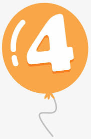 Cartoon Balloon Number 4 Cartoon Vector Balloon Vector Balloon Number Png Transparent Clipart Image And Psd File For Free Download Number Balloons Balloon Logo Cartoons Vector