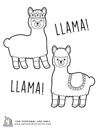 So get your llama on with our free animal coloring pages. Lama Coloring Pages Coloring Home
