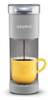 Pod coffee makers are usually made of plastic or stainless steel. Keurig K Mini Single Serve K Cup Pod Coffee Maker 6 To 12 Oz Brew Sizes Studio Gray Walmart Inventory Checker Brickseek