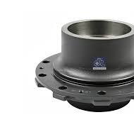 DT Spare Parts 4.63348 Wheel hub, without bearings d1: 157 mm, d2: 170 mm,  D: 375 mm, 10 bores, b: 22 mm, H: 220 mm replaces MERCEDES 346 356 2901