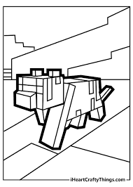 This drawing was made at internet users' disposal on 07 february 2106. Minecraft Coloring Pages Updated 2021