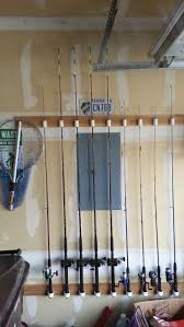Instead, your rods will not only be safe and secure, but will be displayed nicely as well. Fishing Pole Holder Fishing Pole Storage Fishing Storage