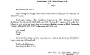 Bapak/ibu peserta kumpulan korban sapi. Contoh Surat Undangan Resmi Organisasi Aneka Macam Contoh Cute766